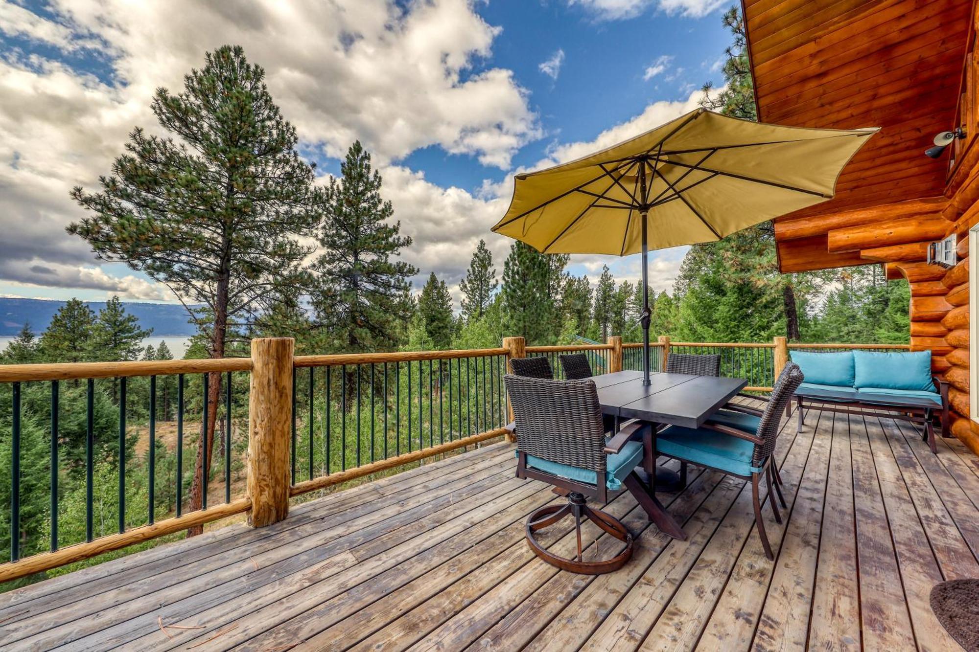 Cascade Lakeview Log Cabin Dış mekan fotoğraf
